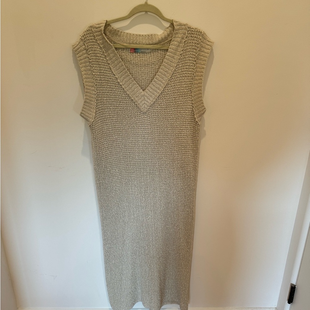 WOMENS CROCHET DRESS: COVER UP OR STYLED UP